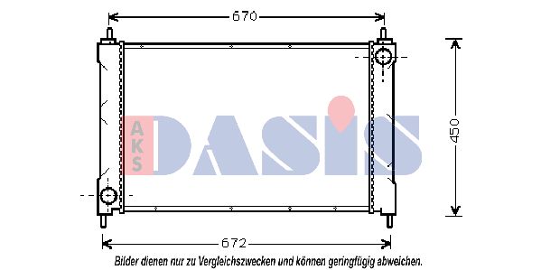 AKS DASIS Radiators, Motora dzesēšanas sistēma 370024N